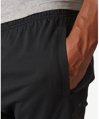 Men's Essentials Jersey Pants Black/White $19.24 Pants