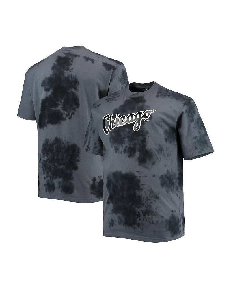 Men's Black Chicago White Sox Big and Tall Tie-Dye T-shirt $23.50 T-Shirts