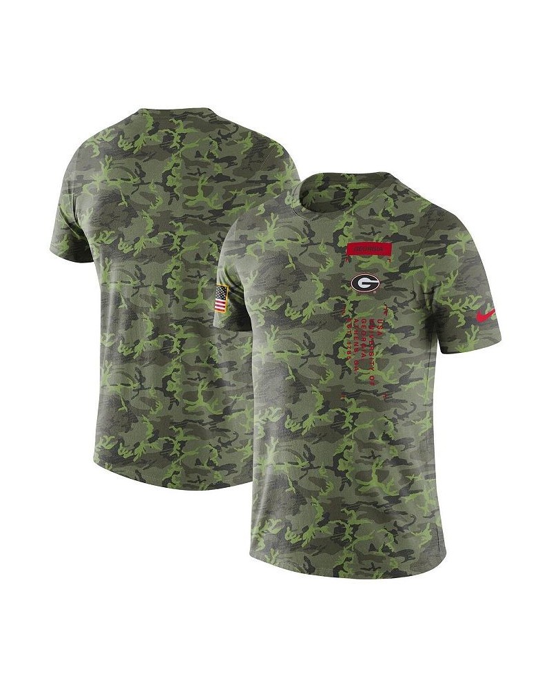 Men's Camo Georgia Bulldogs Military-Inspired T-shirt $22.05 T-Shirts