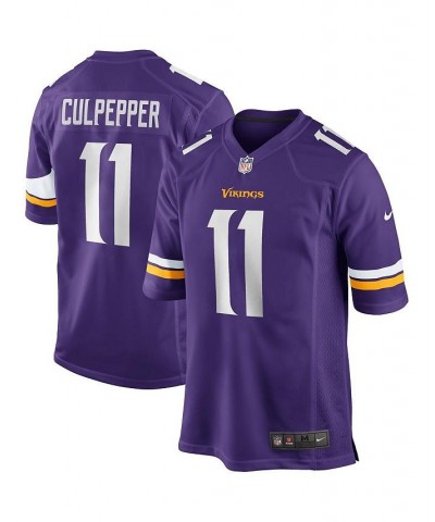 Men's Daunte Culpepper Purple Minnesota Vikings Game Retired Player Jersey $57.40 Jersey