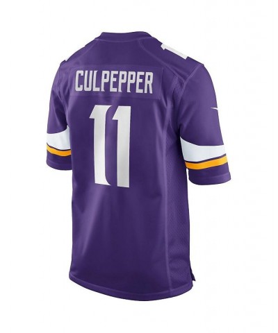 Men's Daunte Culpepper Purple Minnesota Vikings Game Retired Player Jersey $57.40 Jersey