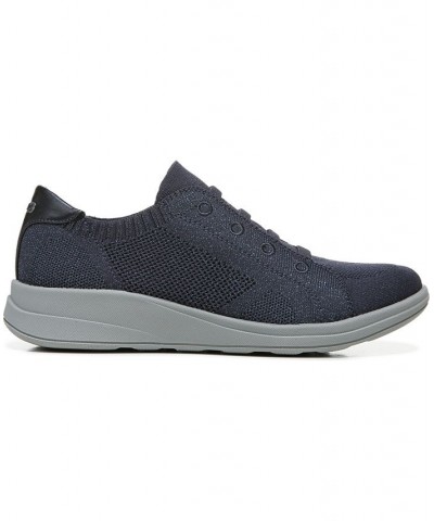 Golden Knit Washable Slip-on Sneakers Blue $44.20 Shoes