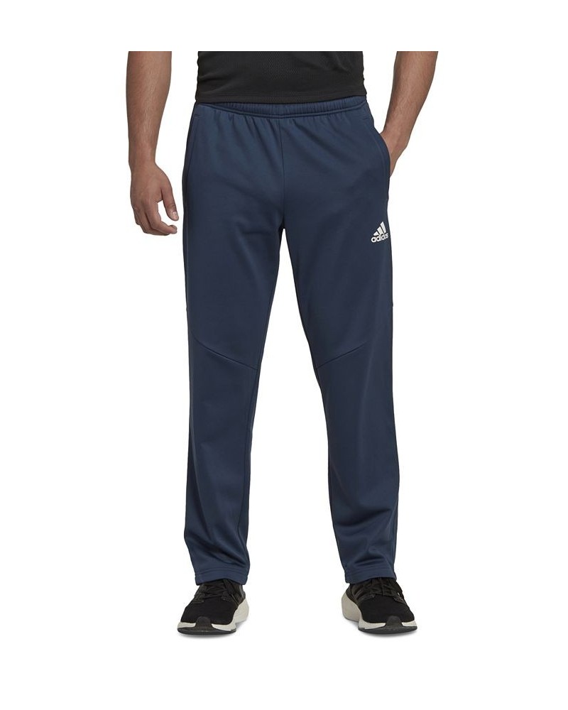 Men's Game and Go Fleece Logo Track Pants Blue $26.68 Pants