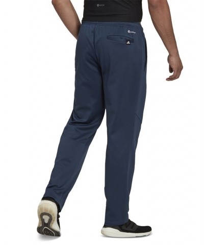 Men's Game and Go Fleece Logo Track Pants Blue $26.68 Pants