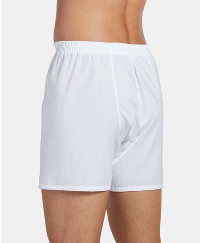 Men's 3-Pk. Woven Boxers White $12.47 Underwear