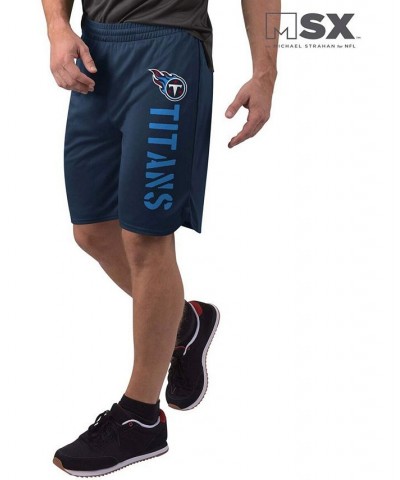 Men's Navy Tennessee Titans Training Shorts $28.00 Shorts