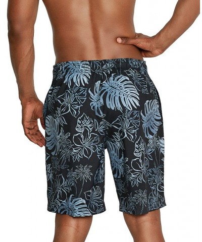 Men's Bondi Tropical 8 1/2" Board Shorts Gray $17.35 Swimsuits