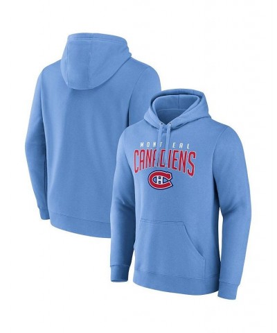 Men's Branded Blue Montreal Canadiens Special Edition 2.0 Wordmark Pullover Hoodie $36.80 Sweatshirt