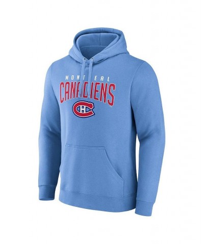 Men's Branded Blue Montreal Canadiens Special Edition 2.0 Wordmark Pullover Hoodie $36.80 Sweatshirt