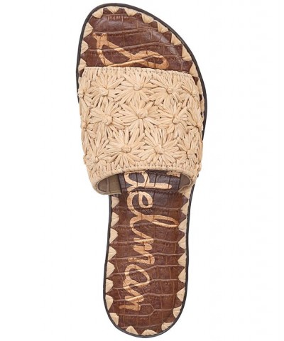 Giovanna Woven Raffia Slide Sandals PD01 $48.40 Shoes