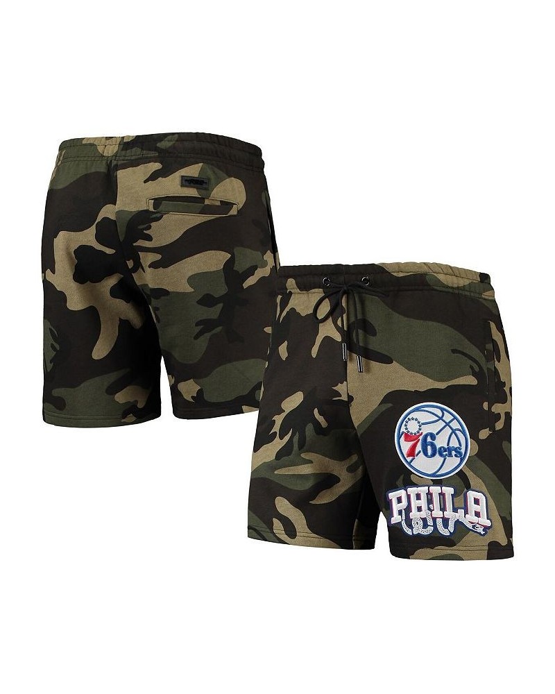 Men's Camo Philadelphia 76ers Team Shorts $39.60 Shorts