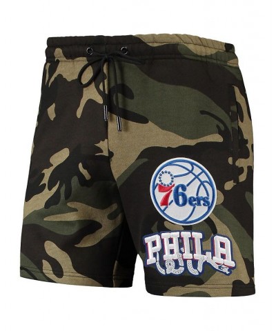 Men's Camo Philadelphia 76ers Team Shorts $39.60 Shorts