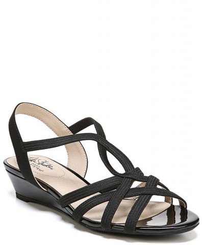 Yaya Strappy Dress Sandals Black $38.40 Shoes