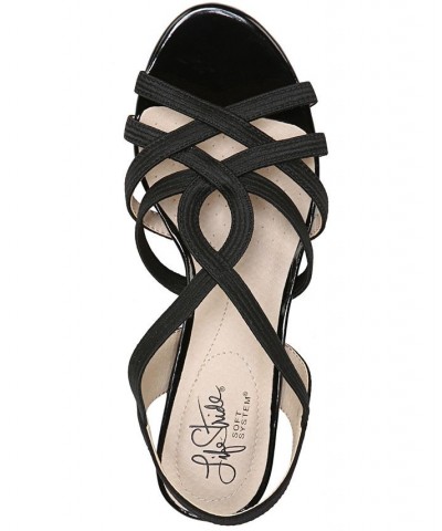 Yaya Strappy Dress Sandals Black $38.40 Shoes