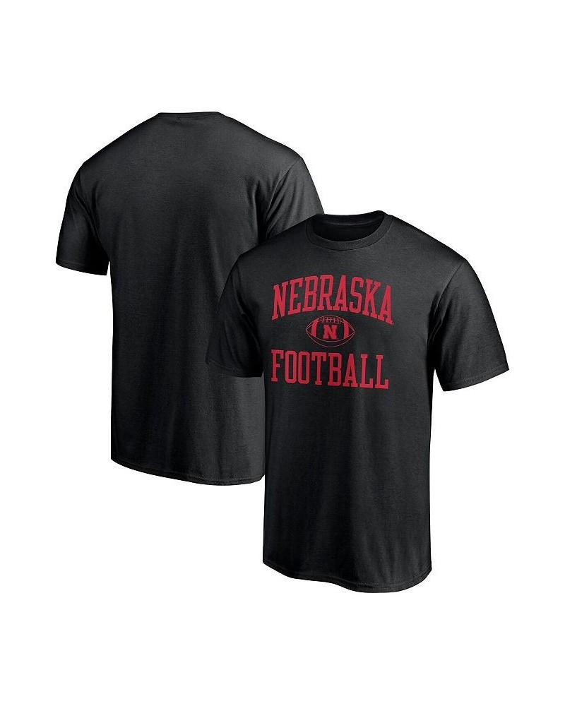 Men's Branded Black Nebraska Huskers First Sprint Team T-shirt $17.15 T-Shirts