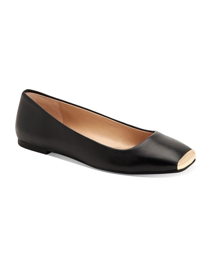 Step N' Flex Women's Neptoon Square-Toe Flats Black $24.30 Shoes