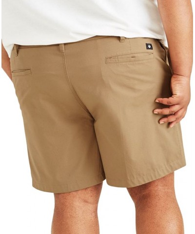 Men's Big & Tall Ultimate Supreme Flex Stretch Solid Shorts Tan/Beige $24.29 Shorts