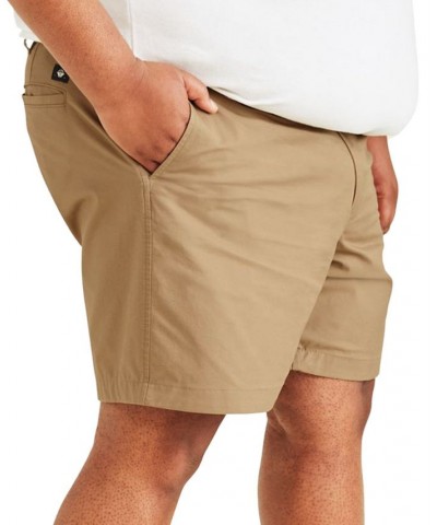 Men's Big & Tall Ultimate Supreme Flex Stretch Solid Shorts Tan/Beige $24.29 Shorts