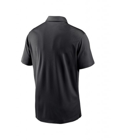 Men's Black Chicago White Sox Diamond Icon Franchise Performance Polo Shirt $33.14 Polo Shirts