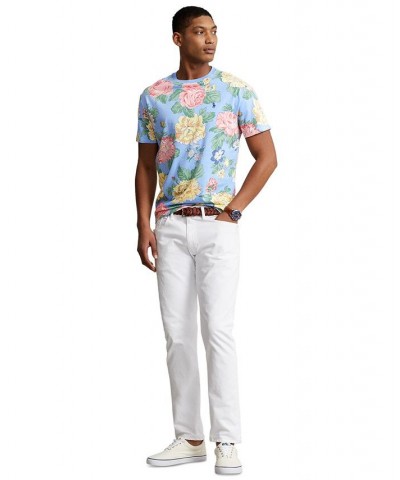 Men's Classic-Fit Floral Jersey T-Shirt Multi $39.75 T-Shirts