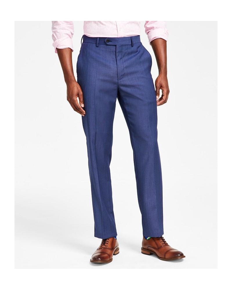 Men's Classic-Fit UltraFlex Stretch Flat Front Suit Pants PD04 $49.66 Suits