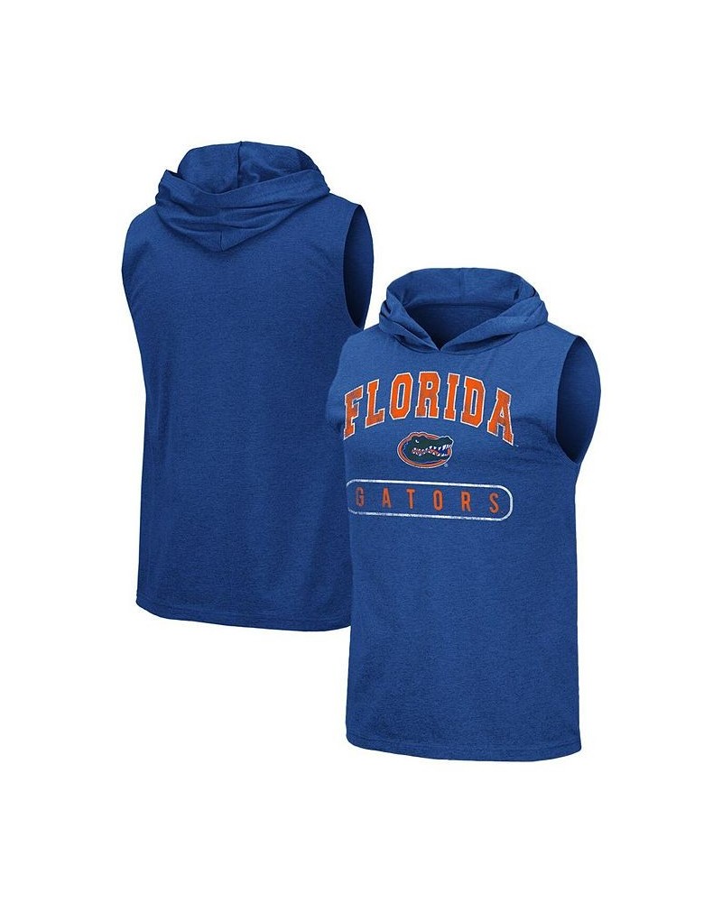 Men's Royal Florida Gators Varsity Hoodie Tank Top $20.00 T-Shirts