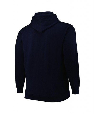 Men's Navy Dallas Mavericks Big and Tall Heart and Soul Pullover Hoodie $25.42 Sweatshirt