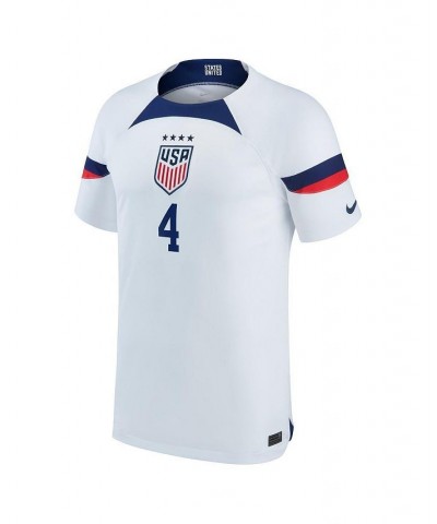 Men's Becky Sauerbrunn Blue USWNT 2022/23 Home Breathe Stadium Replica Player Jersey $47.60 Jersey