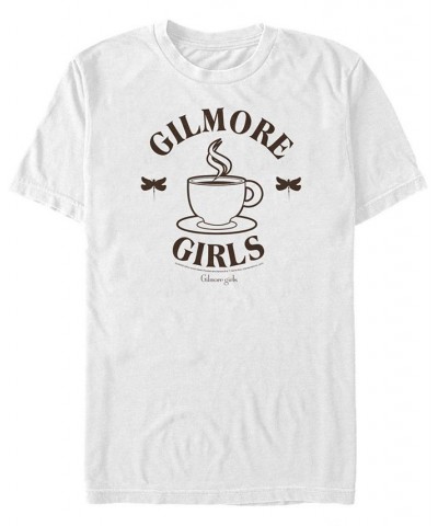 Men's Gilmore Girls TV Coffee Gilmore Girls Short Sleeve T-shirt White $17.15 T-Shirts