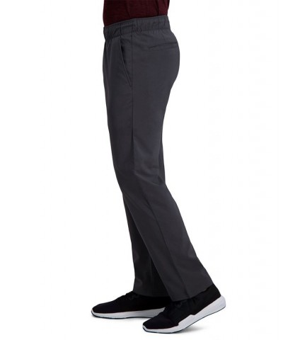 Active Series™ Straight Fit Flat Front Comfort Pant Gray $30.24 Pants