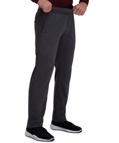 Active Series™ Straight Fit Flat Front Comfort Pant Gray $30.24 Pants