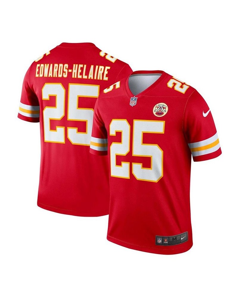 Men's Clyde Edwards-Helaire Red Kansas City Chiefs Legend Jersey $38.50 Jersey