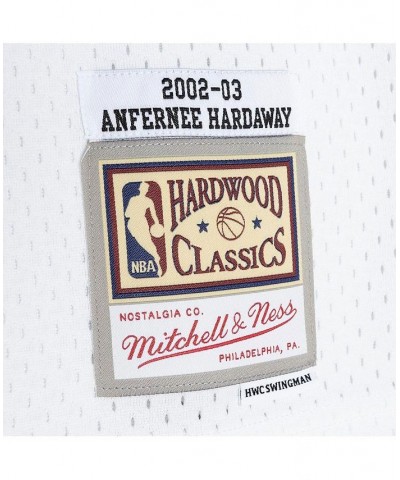 Men's Penny Hardaway White Phoenix Suns 2002-03 Hardwood Classics Swingman Jersey $36.63 Jersey