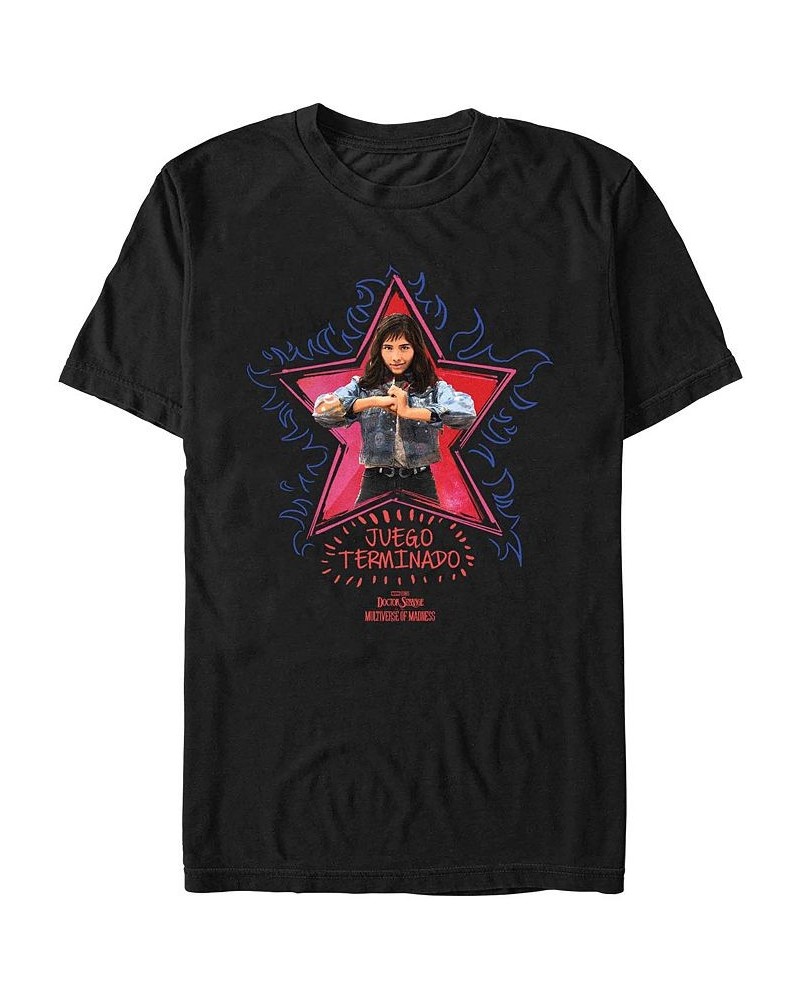 Men's Likeness Doctor Strange Movie 2 Stars of Chavez Short Sleeve T-shirt Black $17.84 T-Shirts