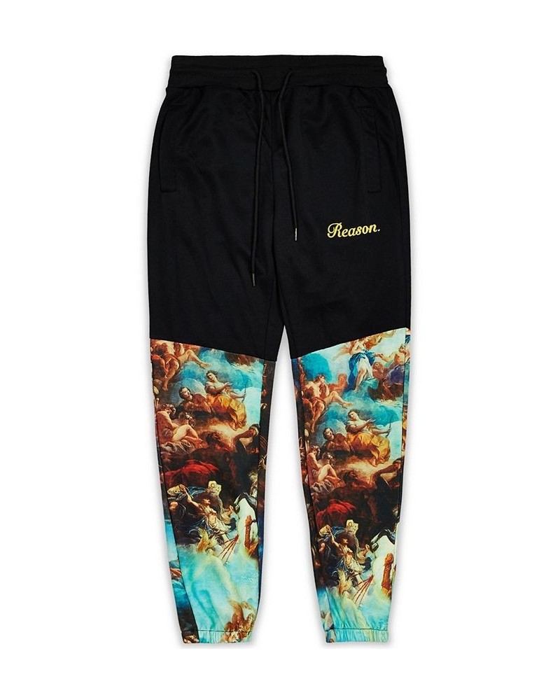 Men's Big and Tall Renaissance Drawstring Joggers Multi $30.68 Pants