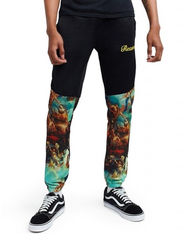 Men's Big and Tall Renaissance Drawstring Joggers Multi $30.68 Pants