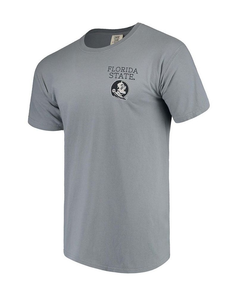 Men's Gray Florida State Seminoles Comfort Colors Campus Scenery T-shirt $25.19 T-Shirts